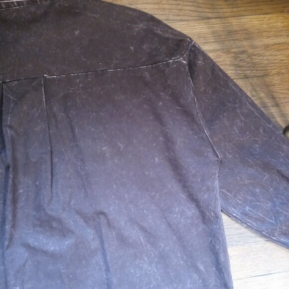 ZENANA oversized vintage washed shacket (M) - Picture 13 of 16